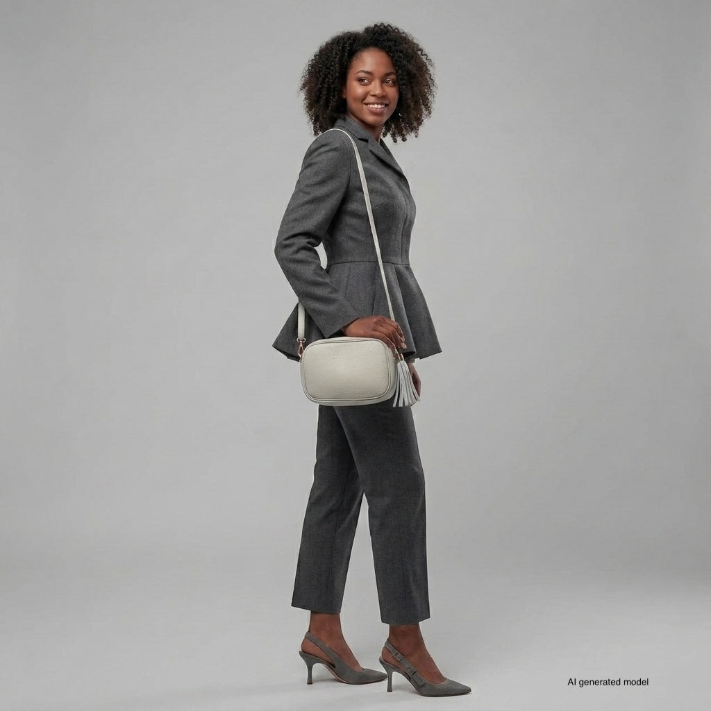 Italian Full-Grain Leather Crossbody Bag | Parma