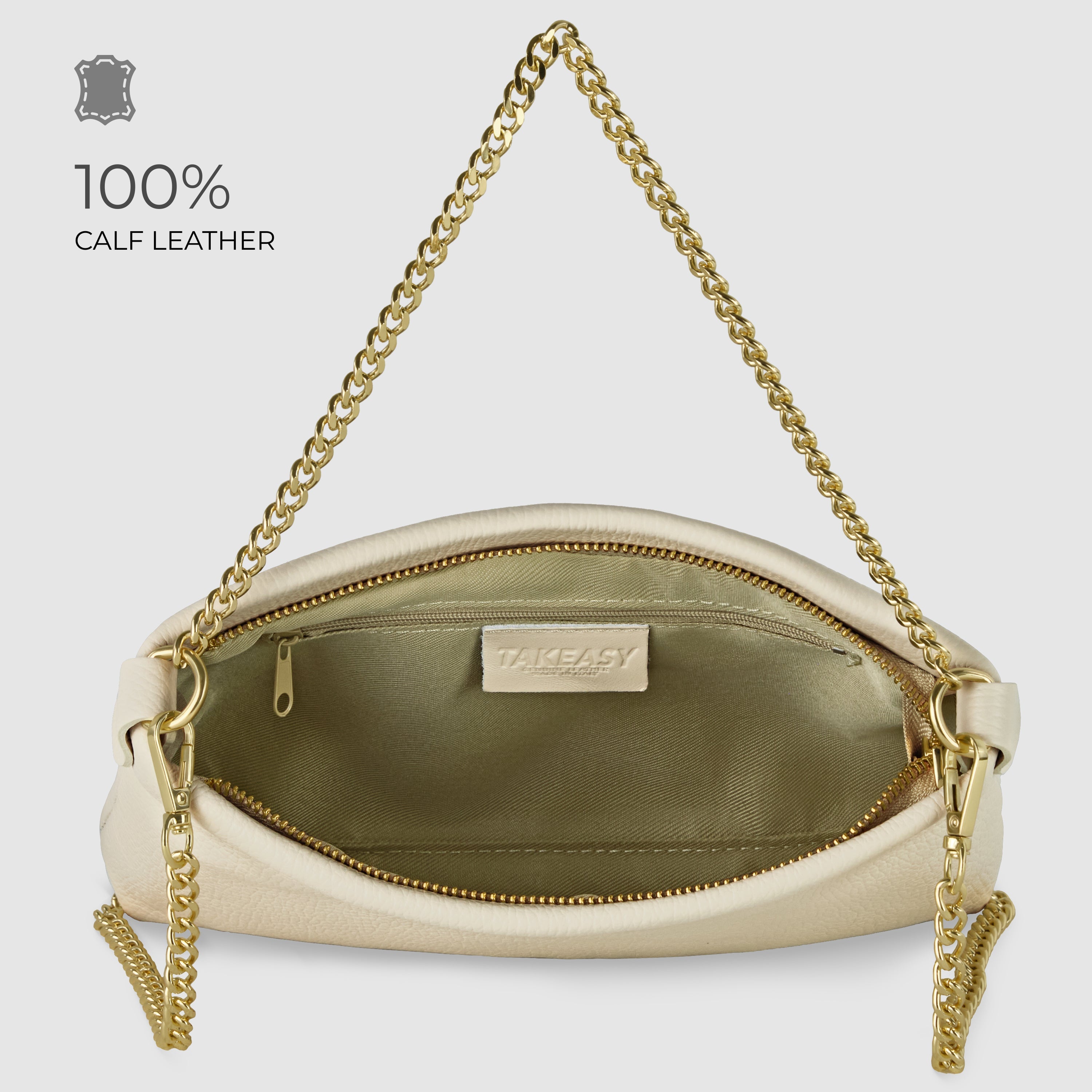 Italian Full-Grain Leather Crossbody Bag | Mantova