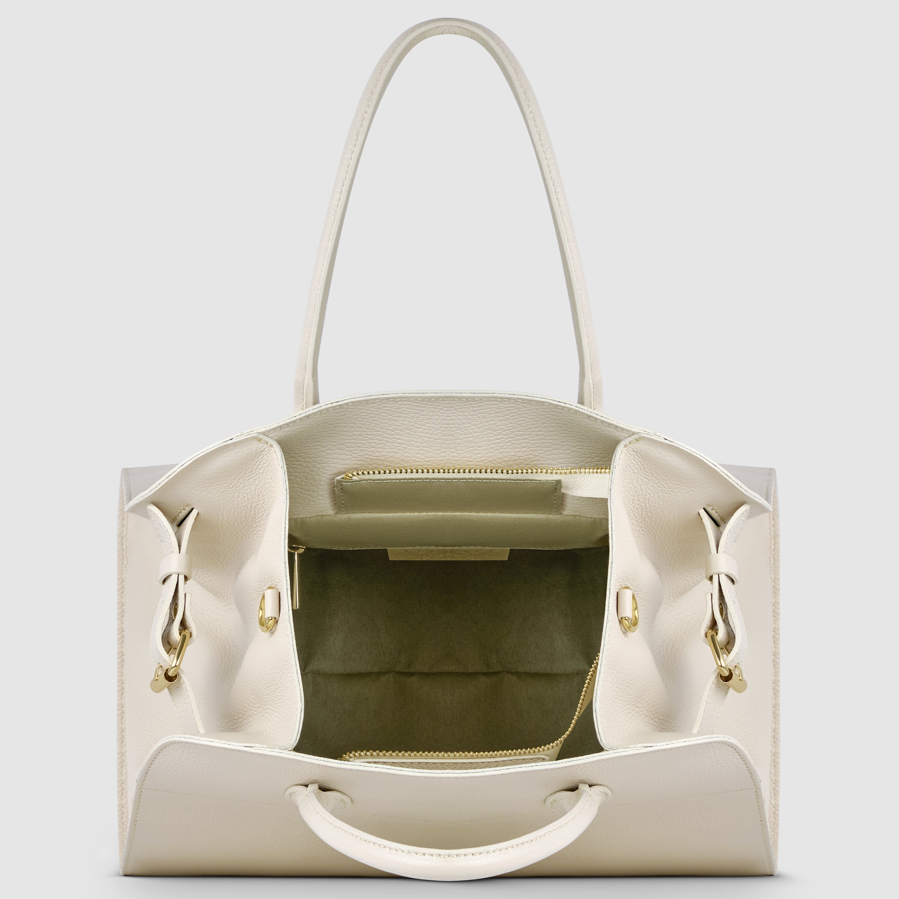 Italian Full-Grain Leather Top-Handle Bag | Asti