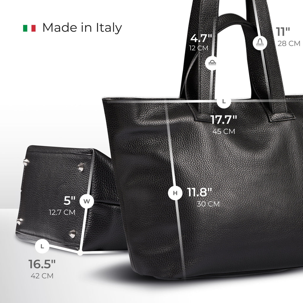 Italian Full-Grain Leather Tote Bag | Torino