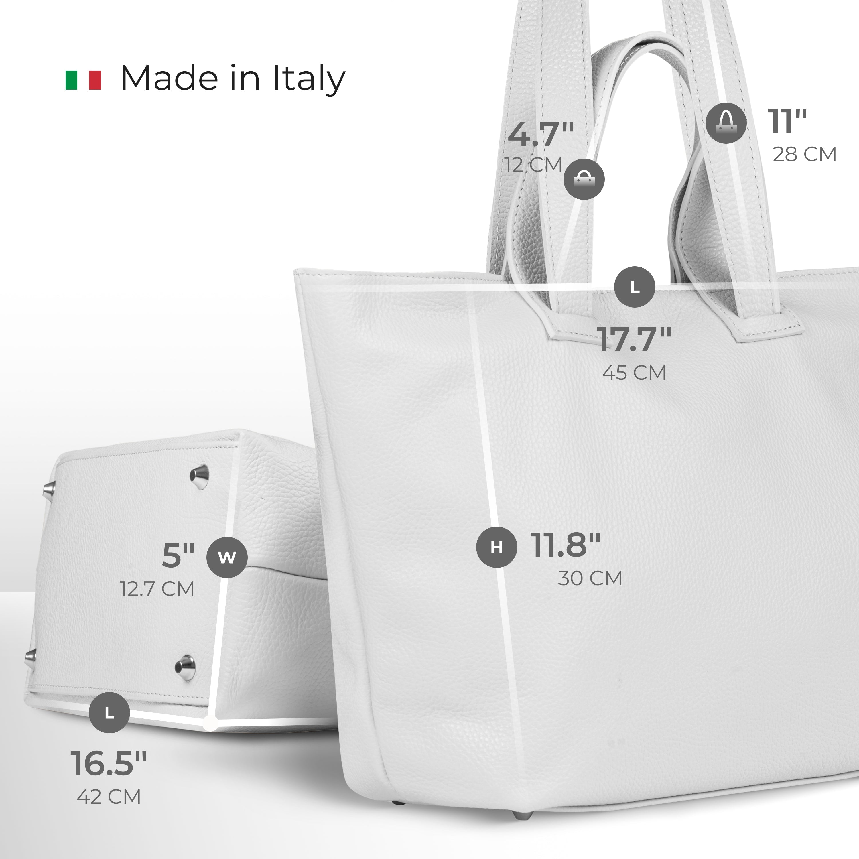 Italian Full-Grain Leather Tote Bag | Torino