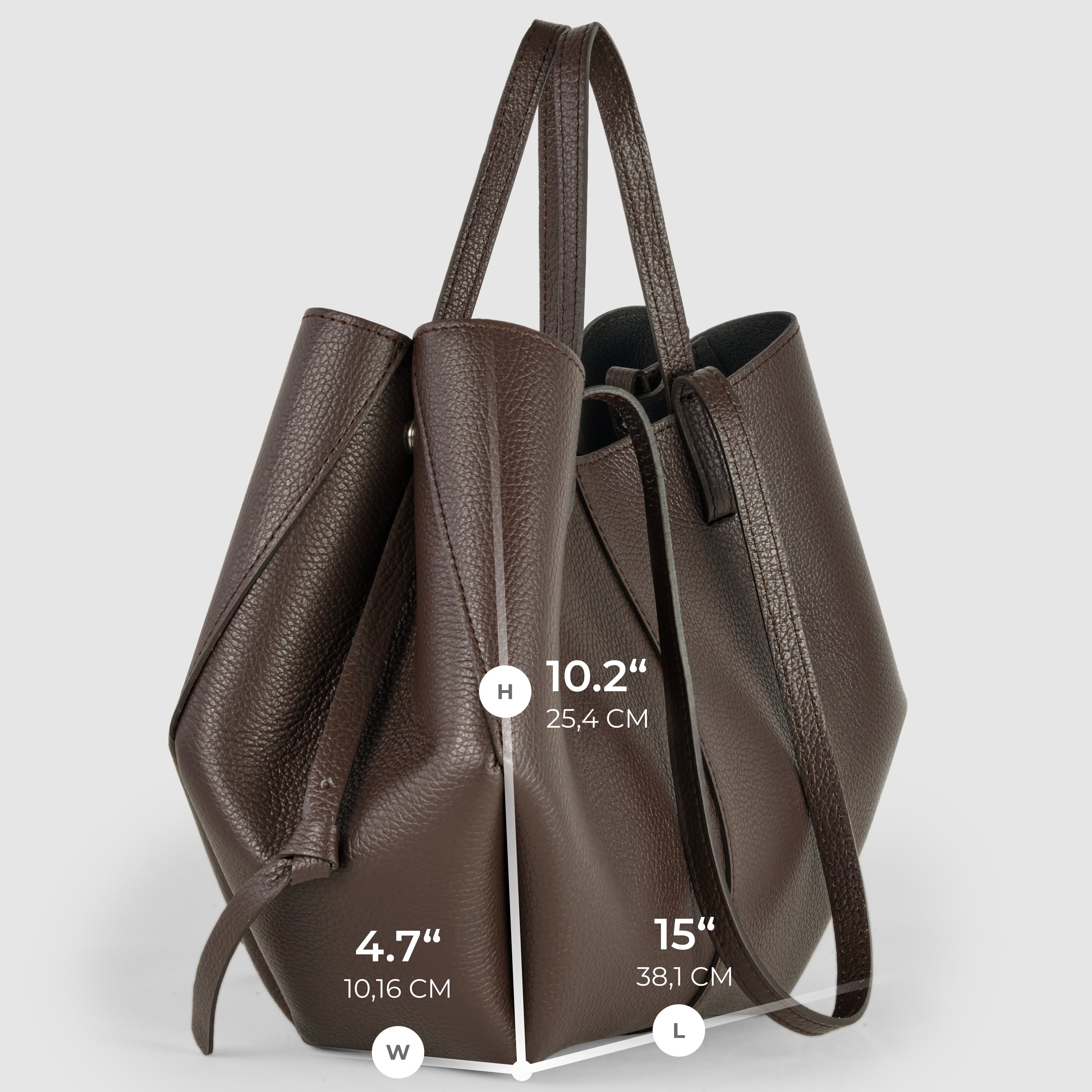 Italian Full-Grain Leather Tote Bag | Piacenza