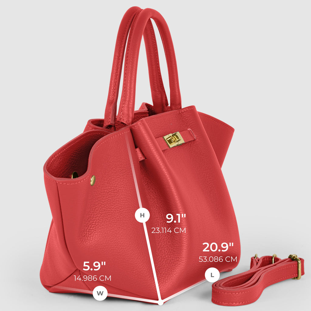 Italian Full-Grain Leather Tote Bag | Cosenza