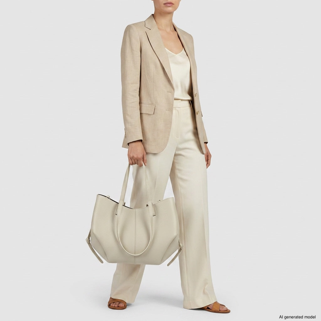 Italian Full-Grain Leather Tote Bag | Piacenza