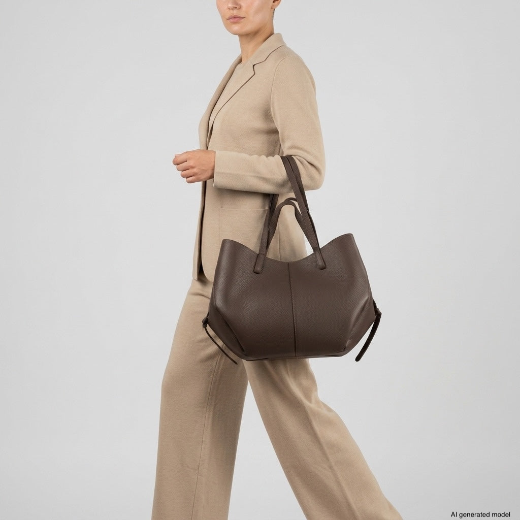 Italian Full-Grain Leather Tote Bag | Piacenza