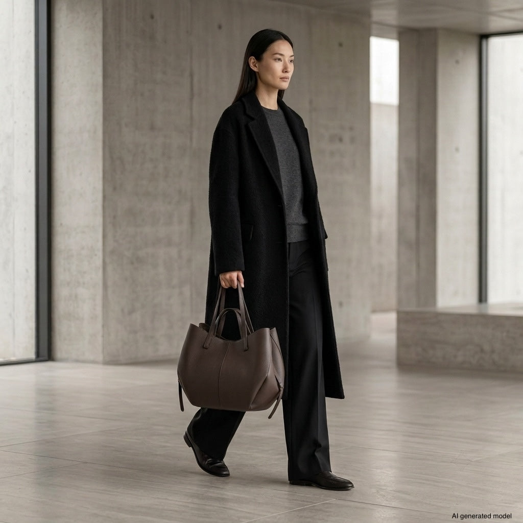 Italian Full-Grain Leather Tote Bag | Piacenza