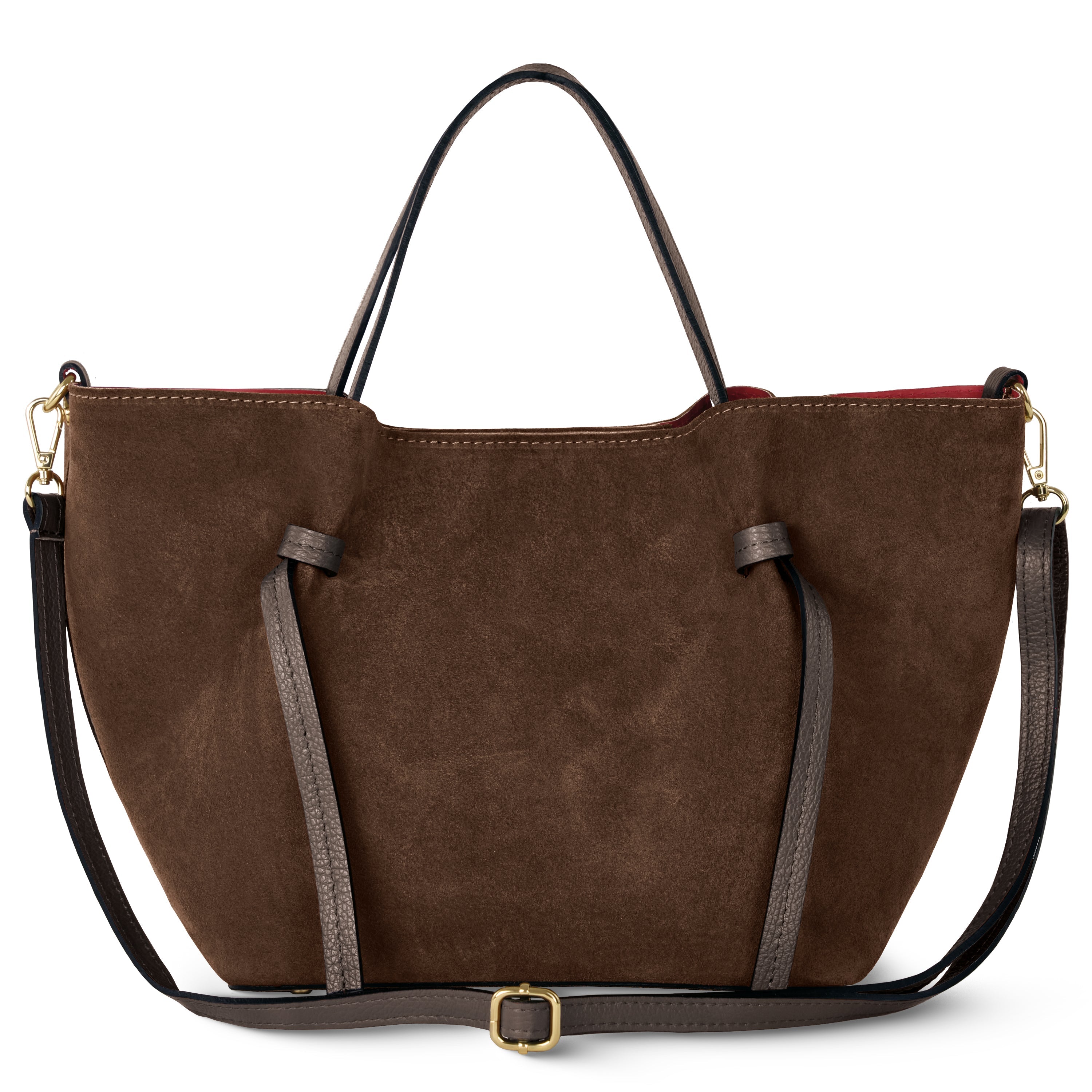 Italian Genuine Suede Tote Bag | Rovigo