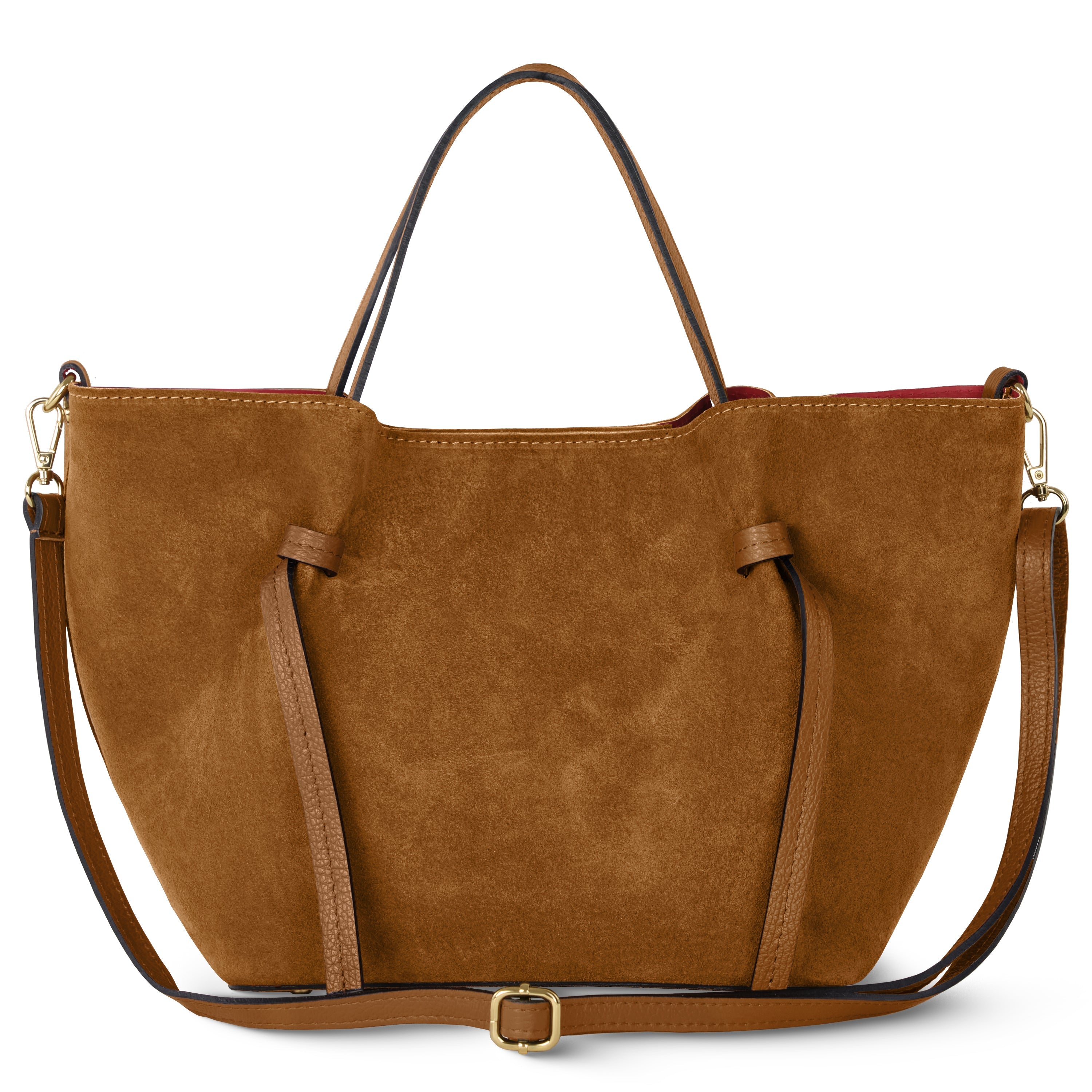 Italian Genuine Suede Tote Bag | Rovigo