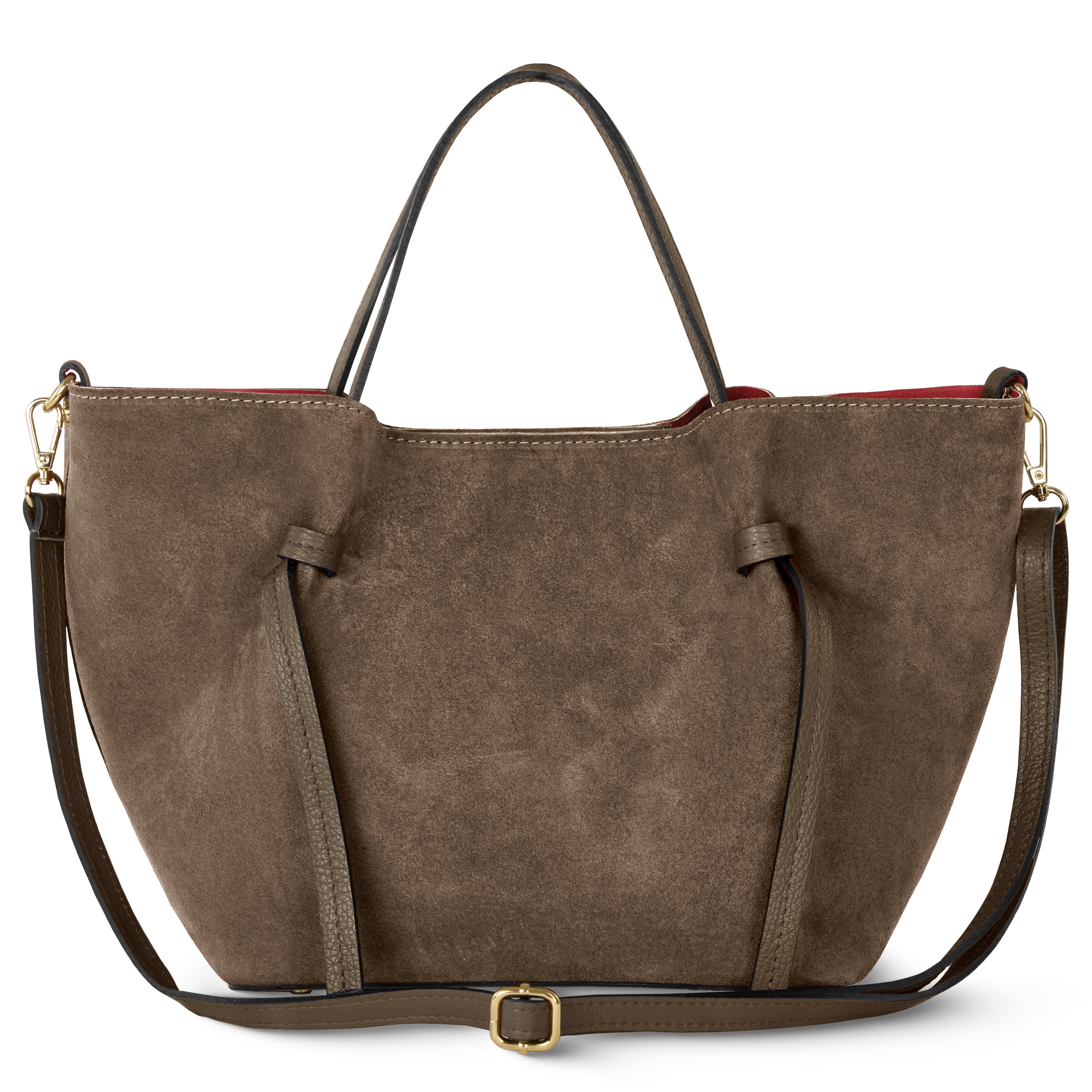 Italian Genuine Suede Tote Bag | Rovigo